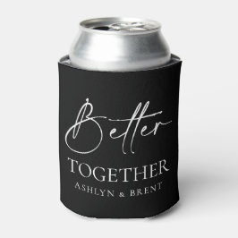 Better Together Black結婚'sクーラーボックス/Koozie 缶クーラー