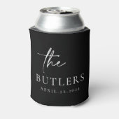 Better Together Black結婚'sクーラーボックス/Koozie 缶クーラー (缶裏面)