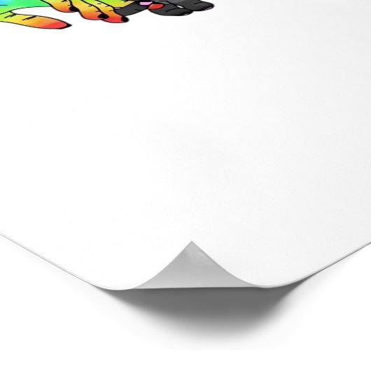 Better Together Black Clean Minimal Design  ポスター (角)