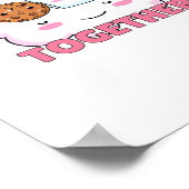 Better Together Chocolate Chip Cookie and Milk Pla ポスター (角)