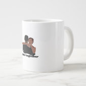 Better Together Couple Modern Vibe  ジャンボコーヒーマグカップ (正面右)