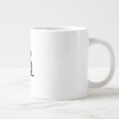 Better Together Couple Modern Vibe  ジャンボコーヒーマグカップ (右)