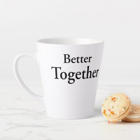 “Better Together” finds true companionship  カフェラテマグ (インサイチュ)