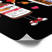 Better-together Haldol Ativan Icu Nurse Valentine' ポスター (角)