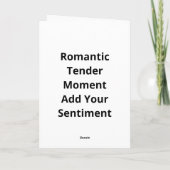 Better Together Kissing Romantic Design  カード (裏面)