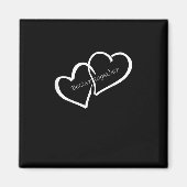 Better Together Long Distance Relationship Modern  マグネット (正面)