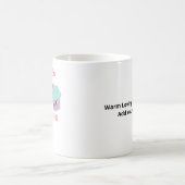 Better Together Love Heartfelt Design  コーヒーマグカップ (中央)