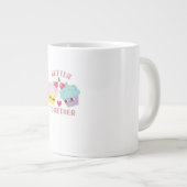Better Together Love Heartfelt Design  ジャンボコーヒーマグカップ (正面右)