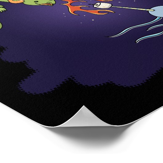 Better Together - Narwhal and Dragon ポスター (角)