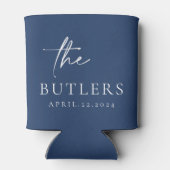 Better Together Navyの結婚クーラーボックス/Koozie 缶クーラー (裏面)