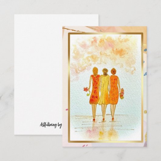 Better Together Notecard ノートカード (正面/裏面)