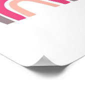 Better Together Rainbow Joyful Aesthetic  ポスター (角)