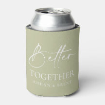 Better Together Sage Green結婚のクーラーボックス