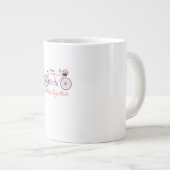 Better Together Tandem Bicycle Together Modern De ジャンボコーヒーマグカップ (正面右)