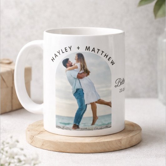 Better Together Valentine's Day Couples Photo コーヒーマグカップ