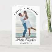 Better Together Valentine's Day Photo シーズンカード (裏面)