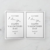 Better Together Valentine's Day Photo シーズンカード (内部)