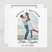 Better Together Valentine's Day Photo シーズンカード (正面/裏面)