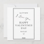 Better Together Valentine's Day Photo シーズンカード (裏面)