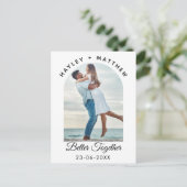 Better Together Valentine's Day Photo ポストカード (スタンド正面)