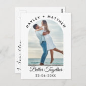 Better Together Valentine's Day Photo ポストカード (正面/裏面)