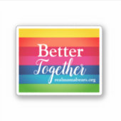 Better Together Vinylシール シール (正面)