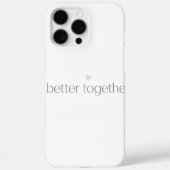 Better Together Wedding iPhone Case Case-Mate iPhoneケース (裏面)