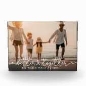 Better Togheterスクリプモダントカスタムハート フォトブロック (正面)