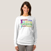 "BETTER TOMORROW"かわいいデザイン。買今 Tシャツ (正面フル)