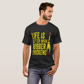 Better With Rubber Chicken Tシャツ (正面フル)