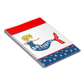 Bettertonのメリーランドの人魚の螺線形ノート ノートブック (右側)