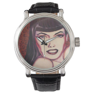 Bettieのページのヴィンテージスタイルの腕時計 腕時計