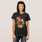 Betting Time Horse Racing Betting Tシャツ (正面フル)