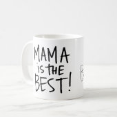 Betts: ママはベストです コーヒーマグカップ (正面左)