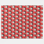 Betty フリースブランケット (正面(横))