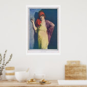 Betty Blythe 1918 ポスター (キッチン)