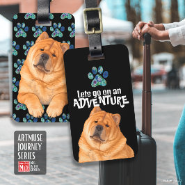 BETTY BOOP スムースチョウ - ArtMuse 旅シリーズ ラゲッジタグ