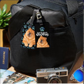 BETTY BOOP スムースチョウ - ArtMuse 旅シリーズ ラゲッジタグ