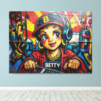 BETTY BOOP-3 キャンバスプリント