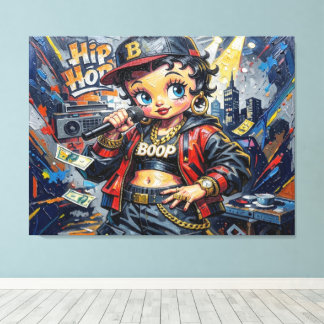 BETTY BOOP-4A キャンバスプリント