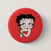 Betty Button 缶バッジ (正面)