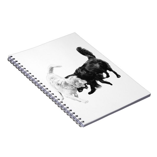 Between Chase And Pause ノートブック (右側)