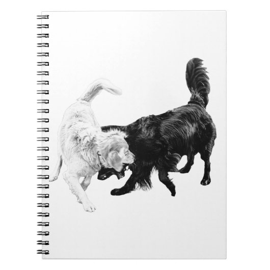 Between Chase And Pause ノートブック (正面)