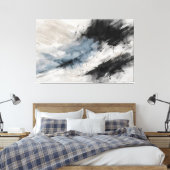 Between Drift and Resolve キャンバスプリント (インサイチュ (寝室))