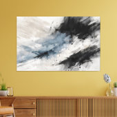 Between Drift and Resolve キャンバスプリント (インサイチュ (リビング))