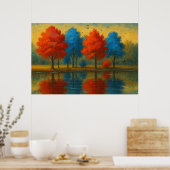 Between Fire and Frost Landscape ポスター (キッチン)