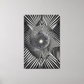 Between Lines and Dimensions キャンバスプリント (正面)