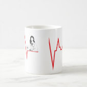 Between pulse and action コーヒーマグカップ (中央)