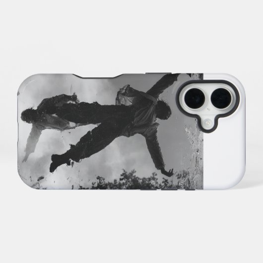 Between Two Worlds-01 iPhone 16ケース (裏面横)