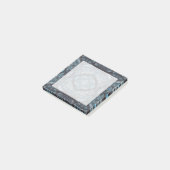 Betwixt Blue Abstract Watercolor Art ポストイット (アングル)